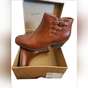 Frye And Co. Boden Faux Leather Low Boots Saddle Chelsea Women's Size 11M NEW